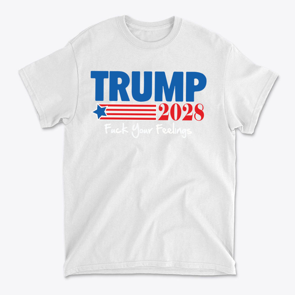 Trump 2028 America First Bold Graphic T Shirt