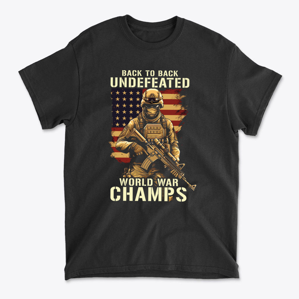 Back To Back Undefeated World War Champs
