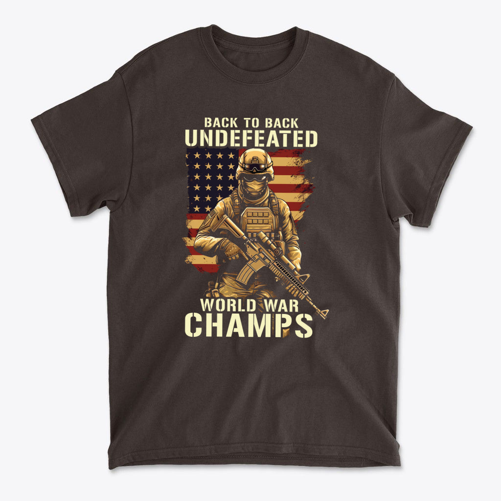 Back To Back Undefeated World War Champs