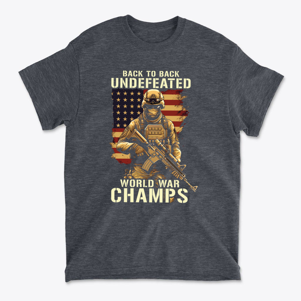 Back To Back Undefeated World War Champs