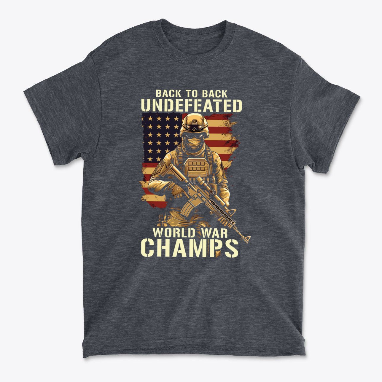 Back To Back Undefeated World War Champs