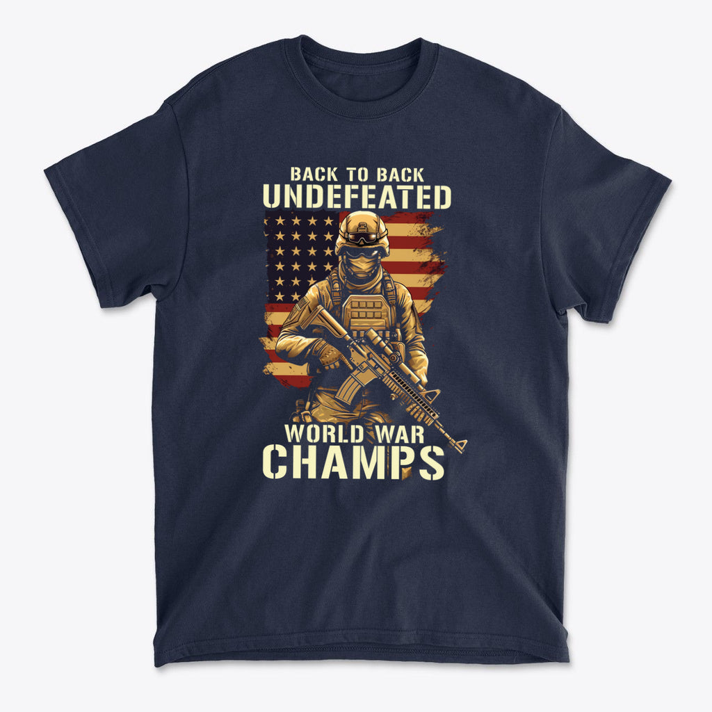 Back To Back Undefeated World War Champs