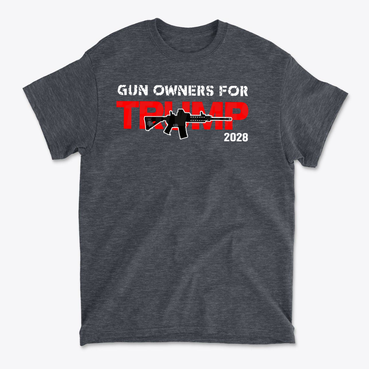 Gun Owners For Trump 2028 Supporter Statement Shirt
