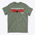 Gun Owners For Trump 2028 Supporter Statement Shirt