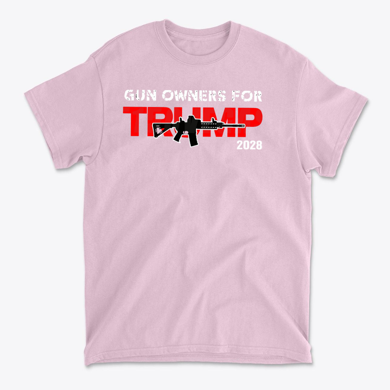 Gun Owners For Trump 2028 Supporter Statement Shirt