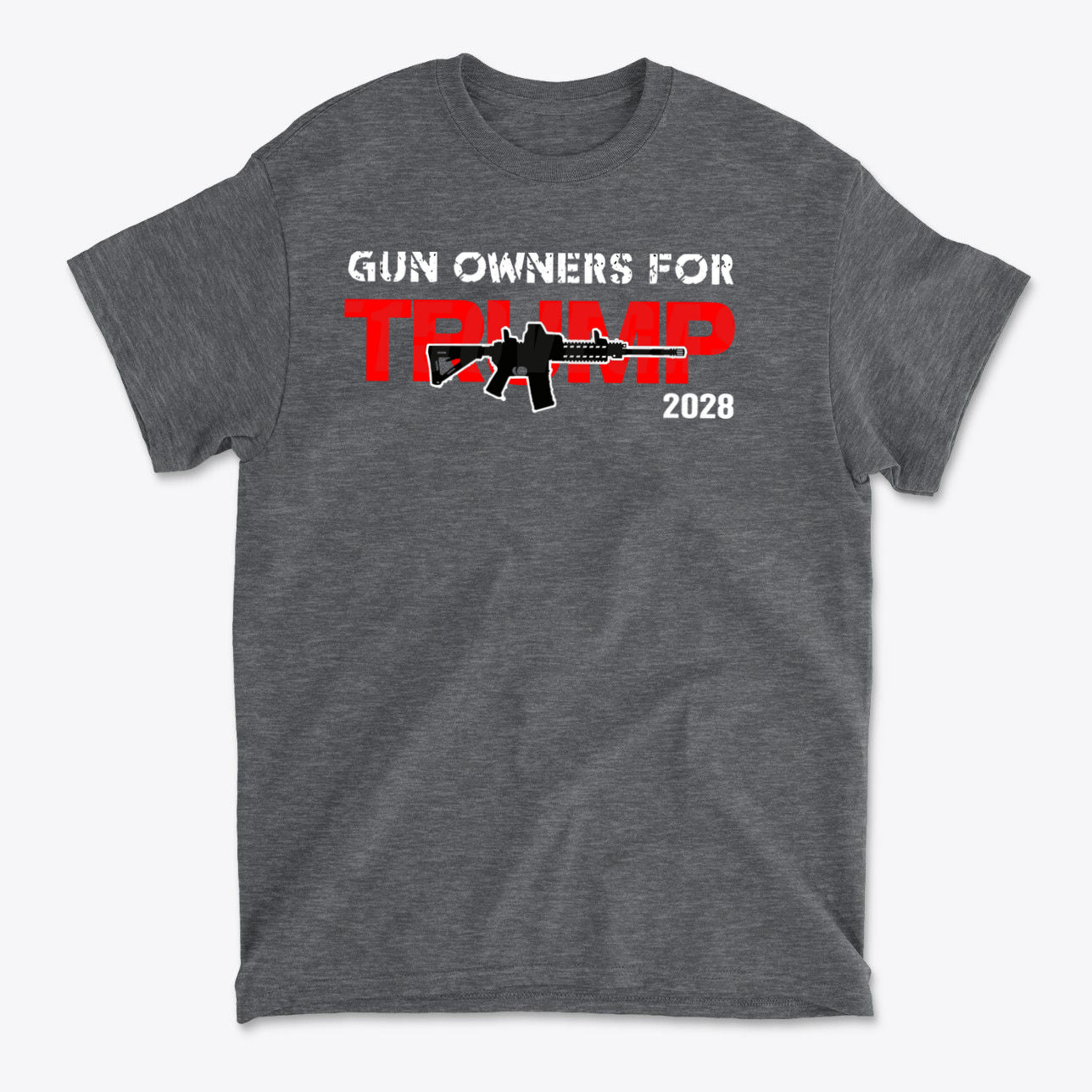Gun Owners For Trump 2028 Supporter Statement Shirt