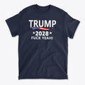 Trump 2028 Lets Go Bold Political Graphic T Shirt