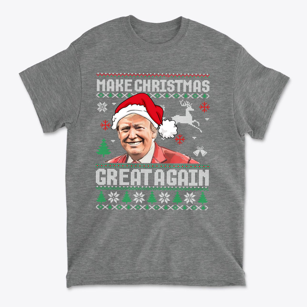 Make Christmas Great Again Holiday Graphic T Shirt