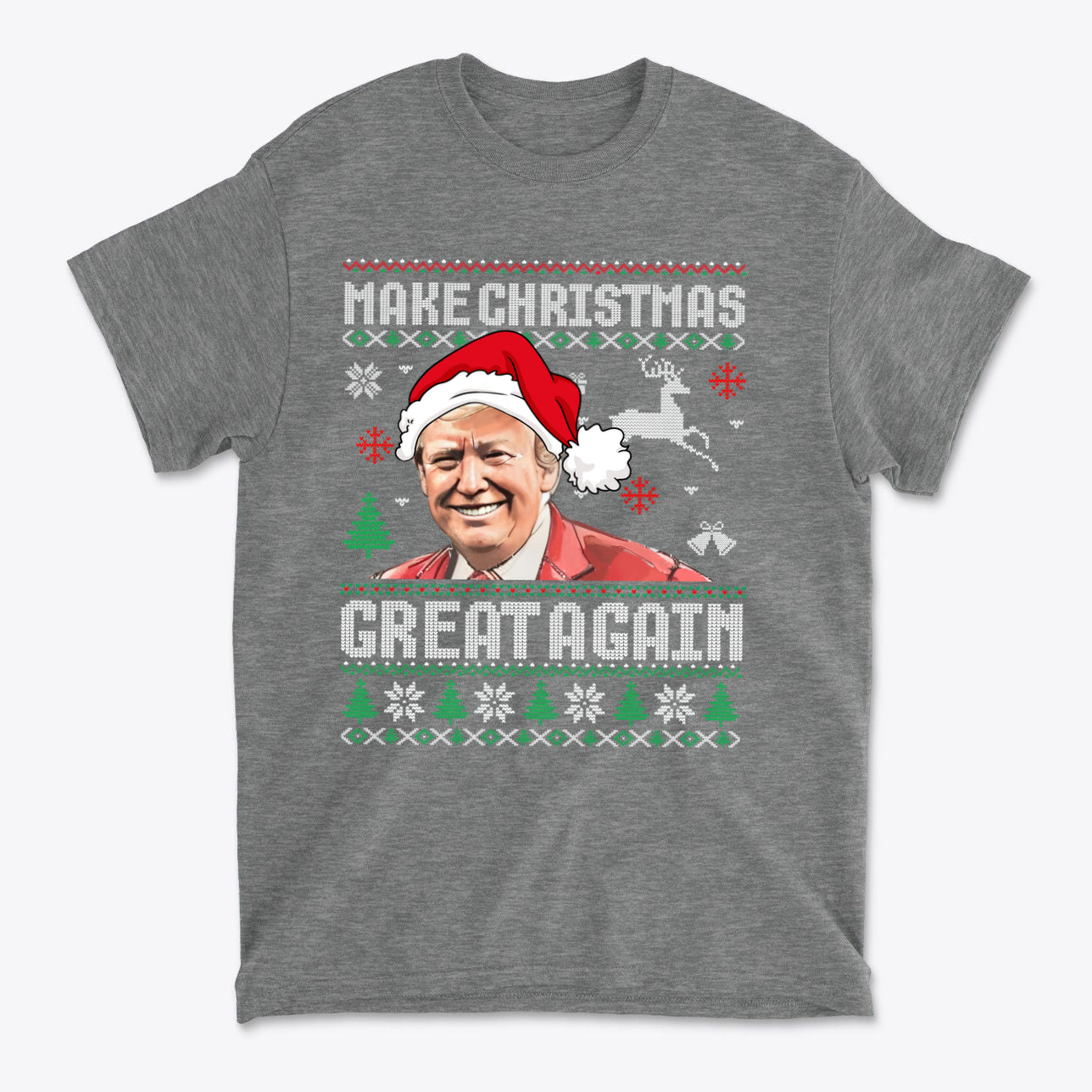 Make Christmas Great Again Holiday Graphic T Shirt