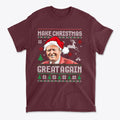 Make Christmas Great Again Holiday Graphic T Shirt