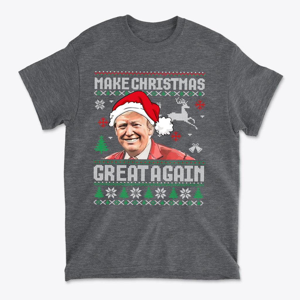 Make Christmas Great Again Holiday Graphic T Shirt