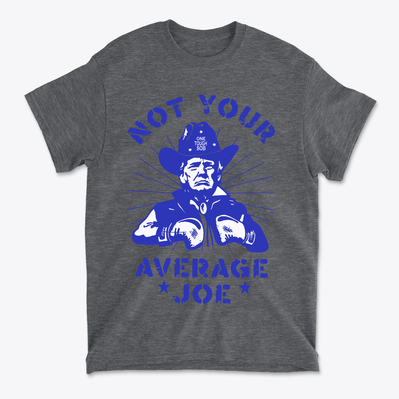 Not Your Average Joe Funny Graphic T Shirt Design