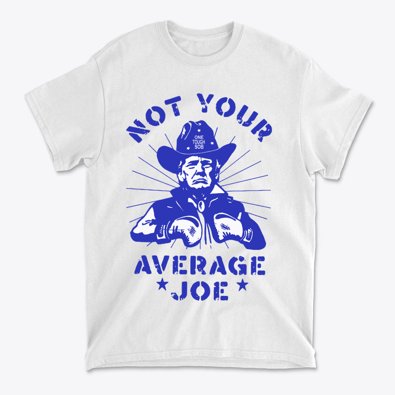 Not Your Average Joe Funny Graphic T Shirt Design