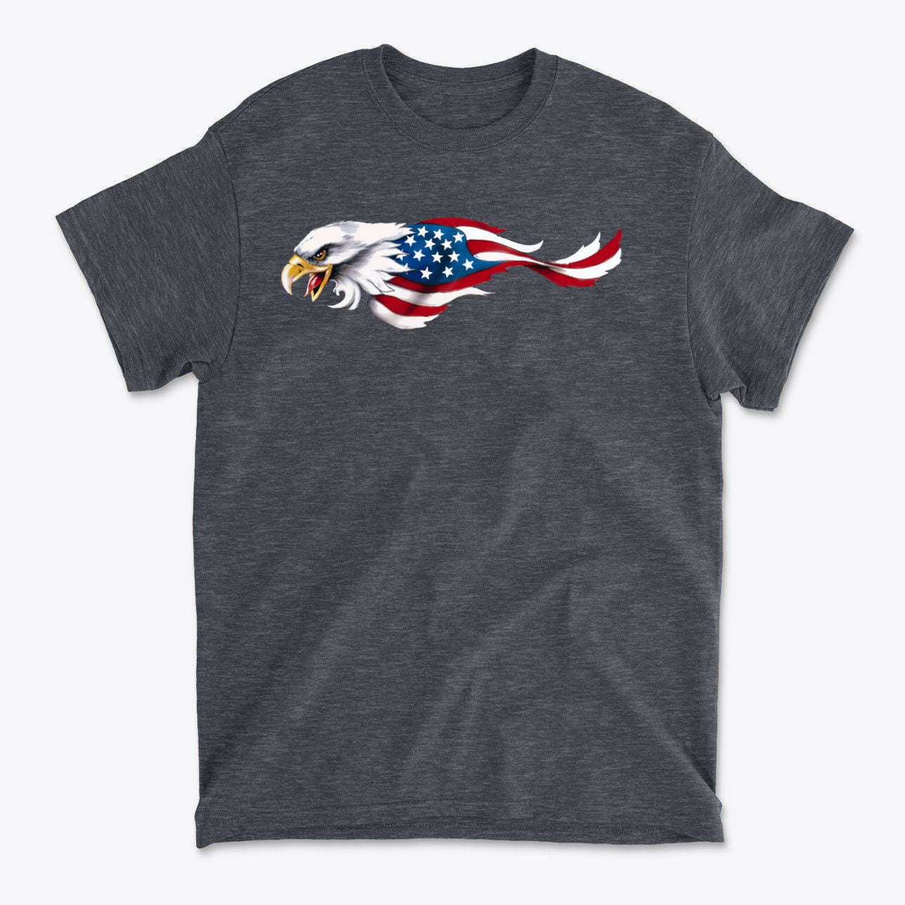 Eagle As American Flag Patriotic Graphic T Shirt