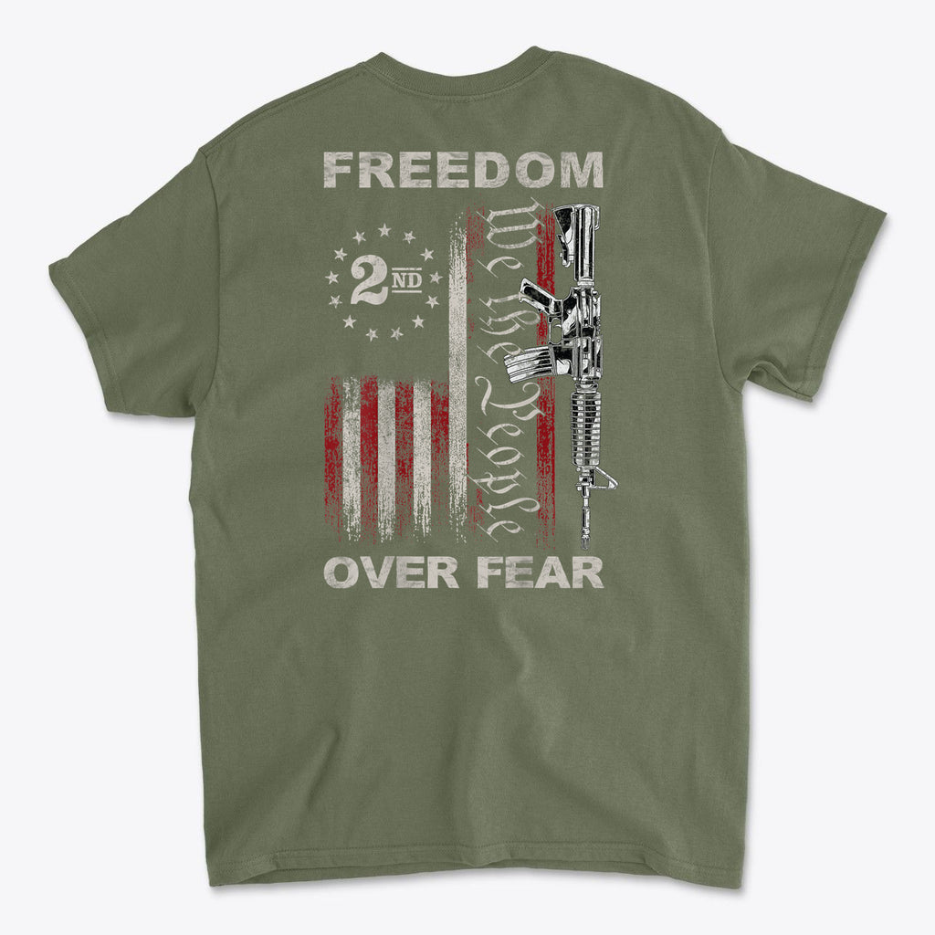Freedom Over Fear 1776 We The People Patriotic Shirt