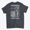 1776 Freedom Over Fear We The People Graphic T Shirt