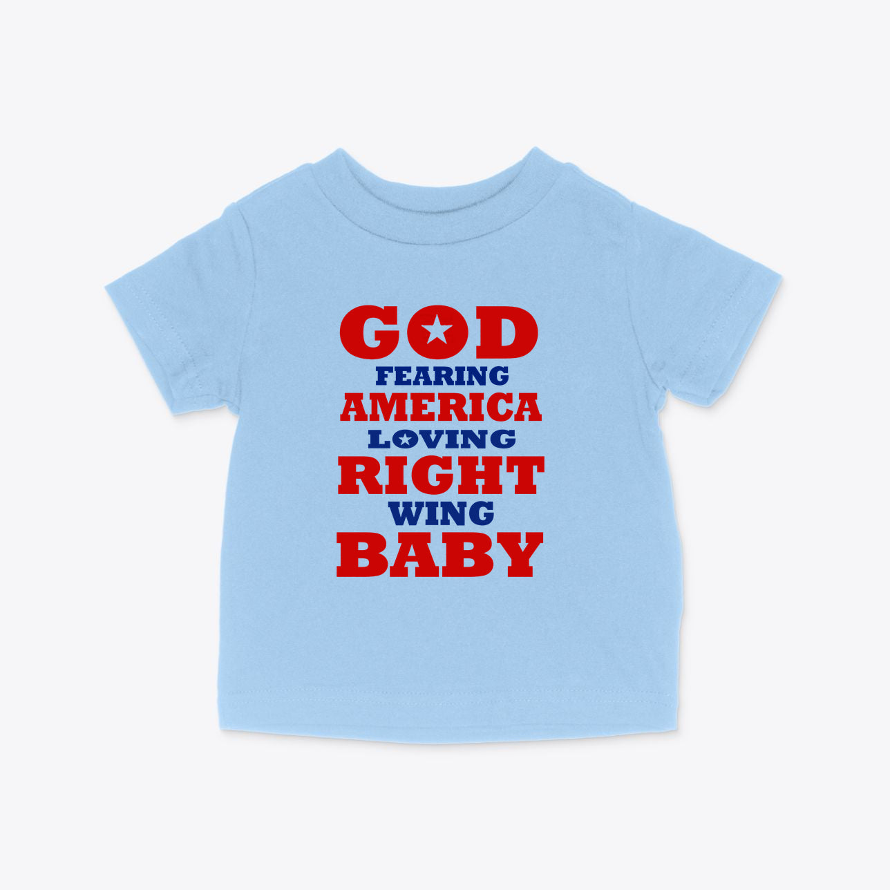 God Fearing America Loving Right Wing Infant Tee