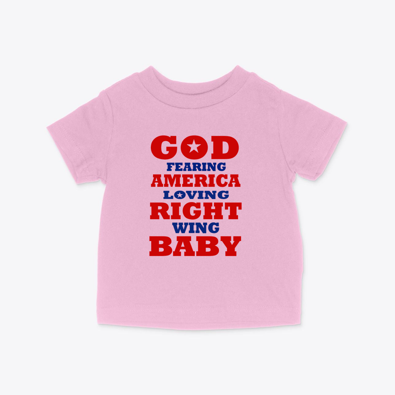 God Fearing America Loving Right Wing Infant Tee