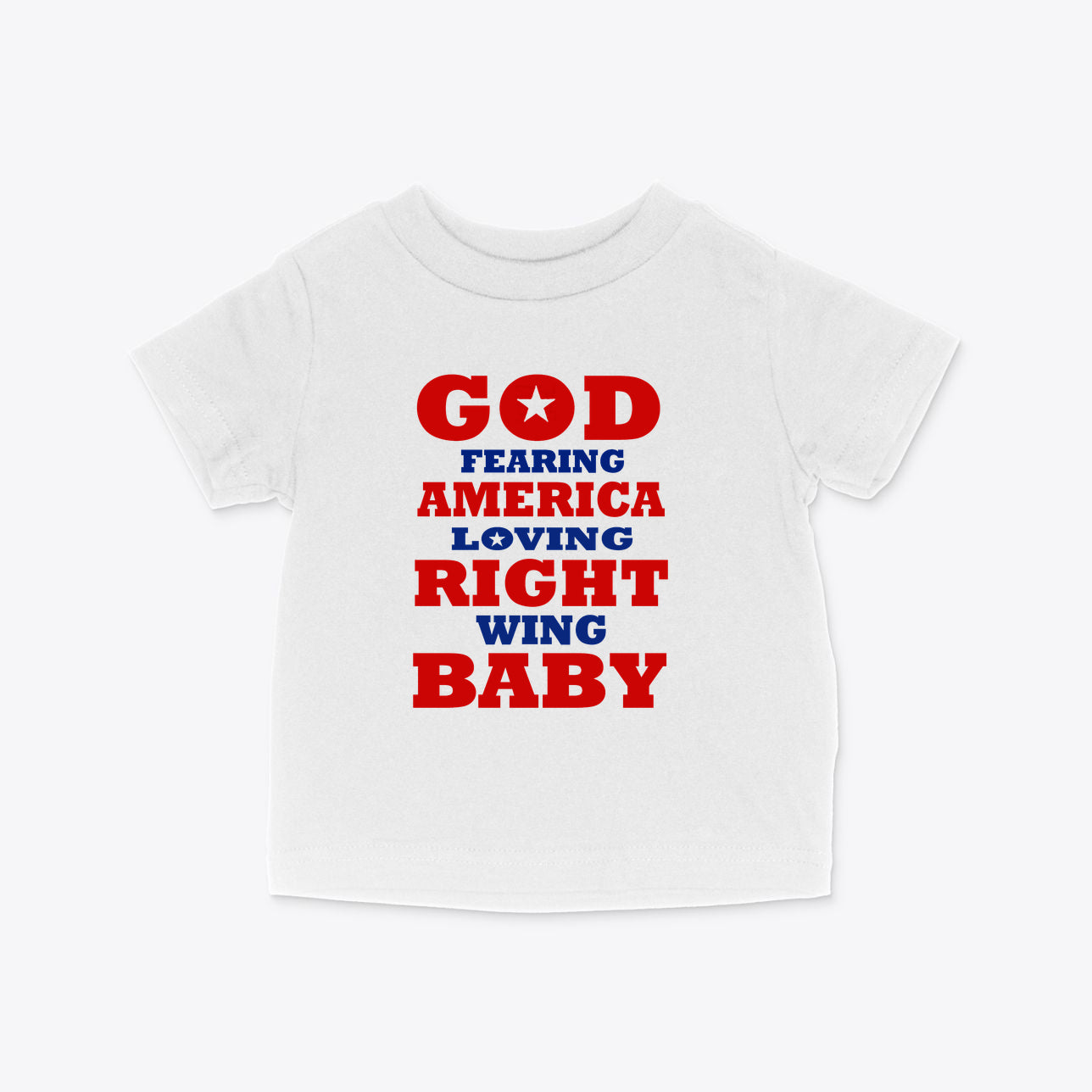 God Fearing America Loving Right Wing Infant Tee