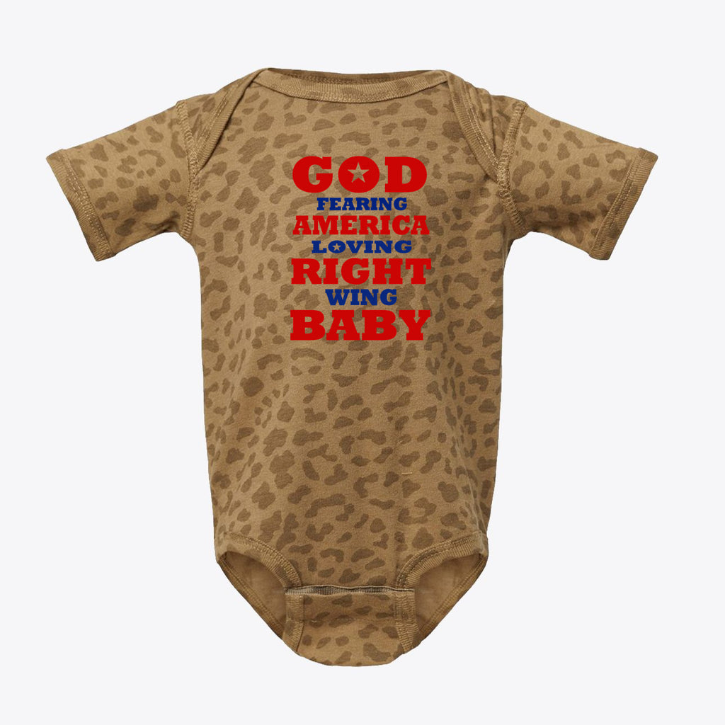 God Fearing America Loving Infant Fine Jersey Bodysuit