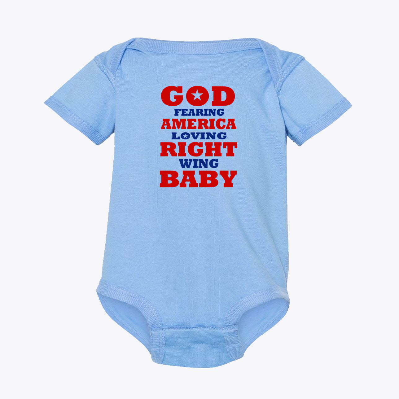 God Fearing America Loving Infant Fine Jersey Bodysuit