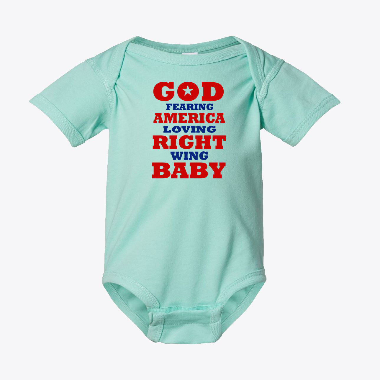 God Fearing America Loving Infant Fine Jersey Bodysuit