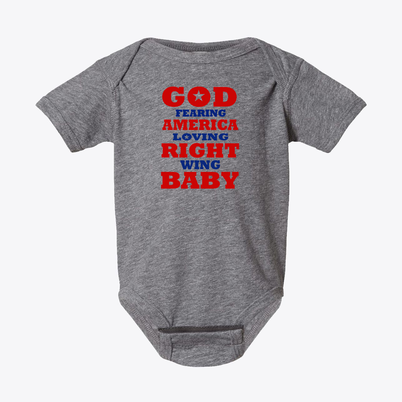 God Fearing America Loving Infant Fine Jersey Bodysuit