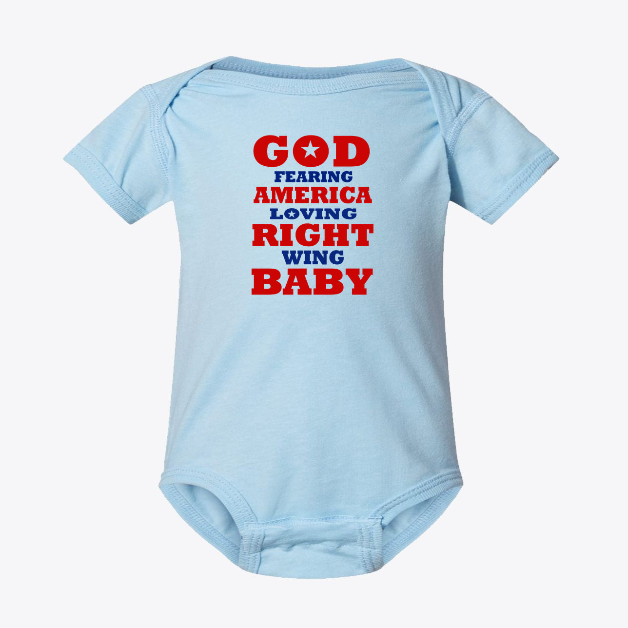 God Fearing America Loving Infant Fine Jersey Bodysuit