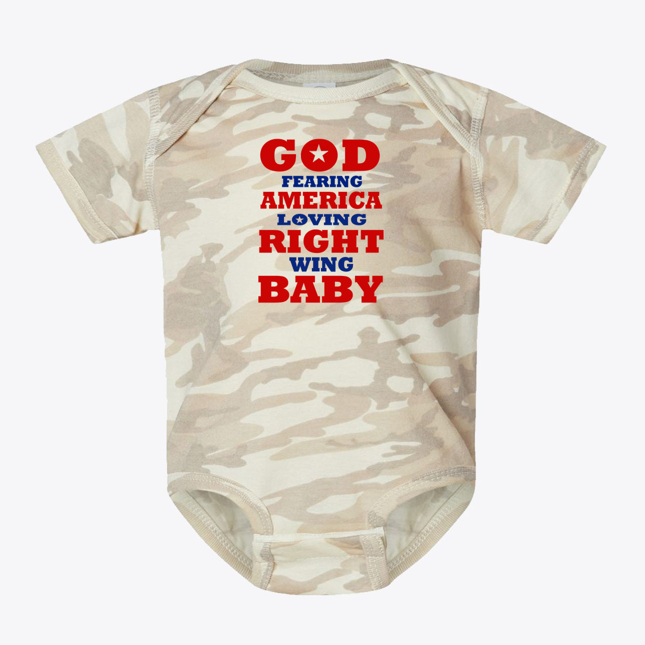 God Fearing America Loving Infant Fine Jersey Bodysuit