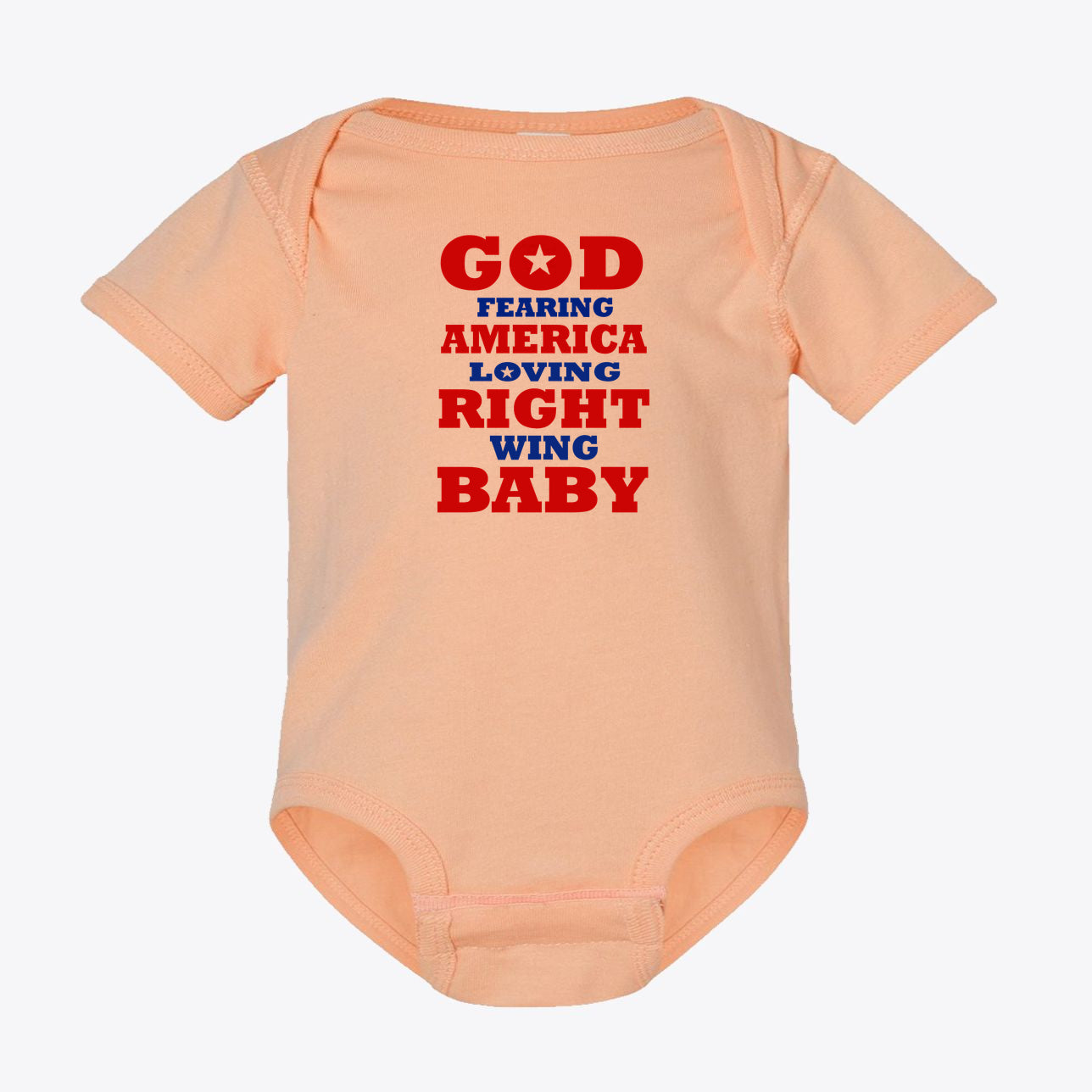 God Fearing America Loving Infant Fine Jersey Bodysuit