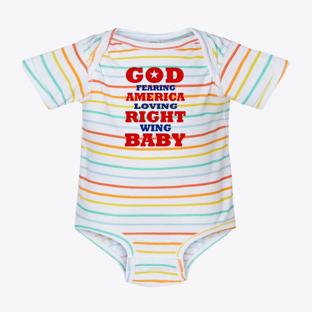 God Fearing America Loving Infant Fine Jersey Bodysuit