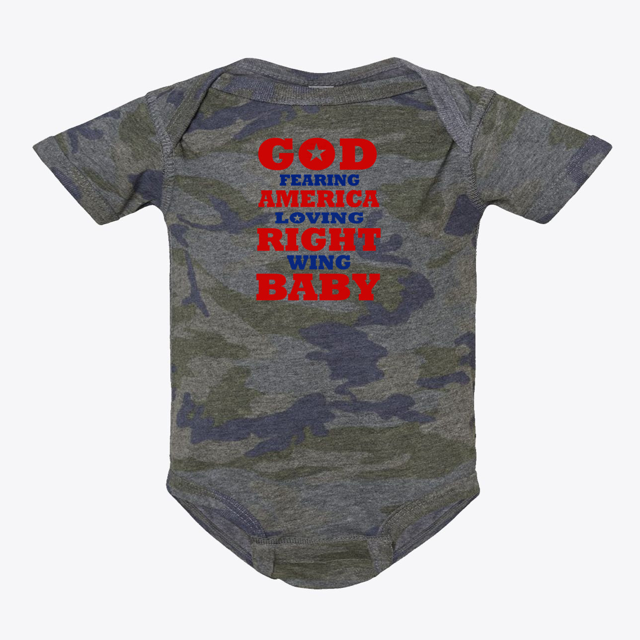 God Fearing America Loving Infant Fine Jersey Bodysuit