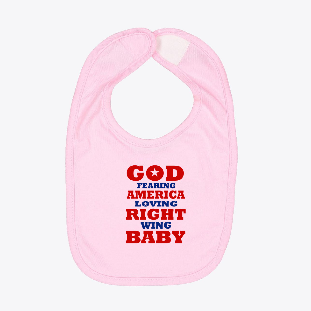 God Fearing America Loving Right Wing Premium Jersey Bib