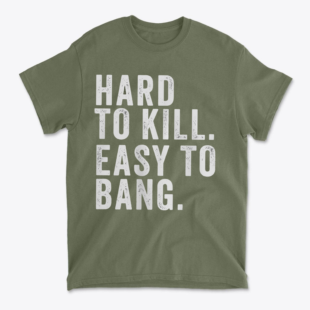 Hard To Kill Strong Mind Strong Body Gym Shirt