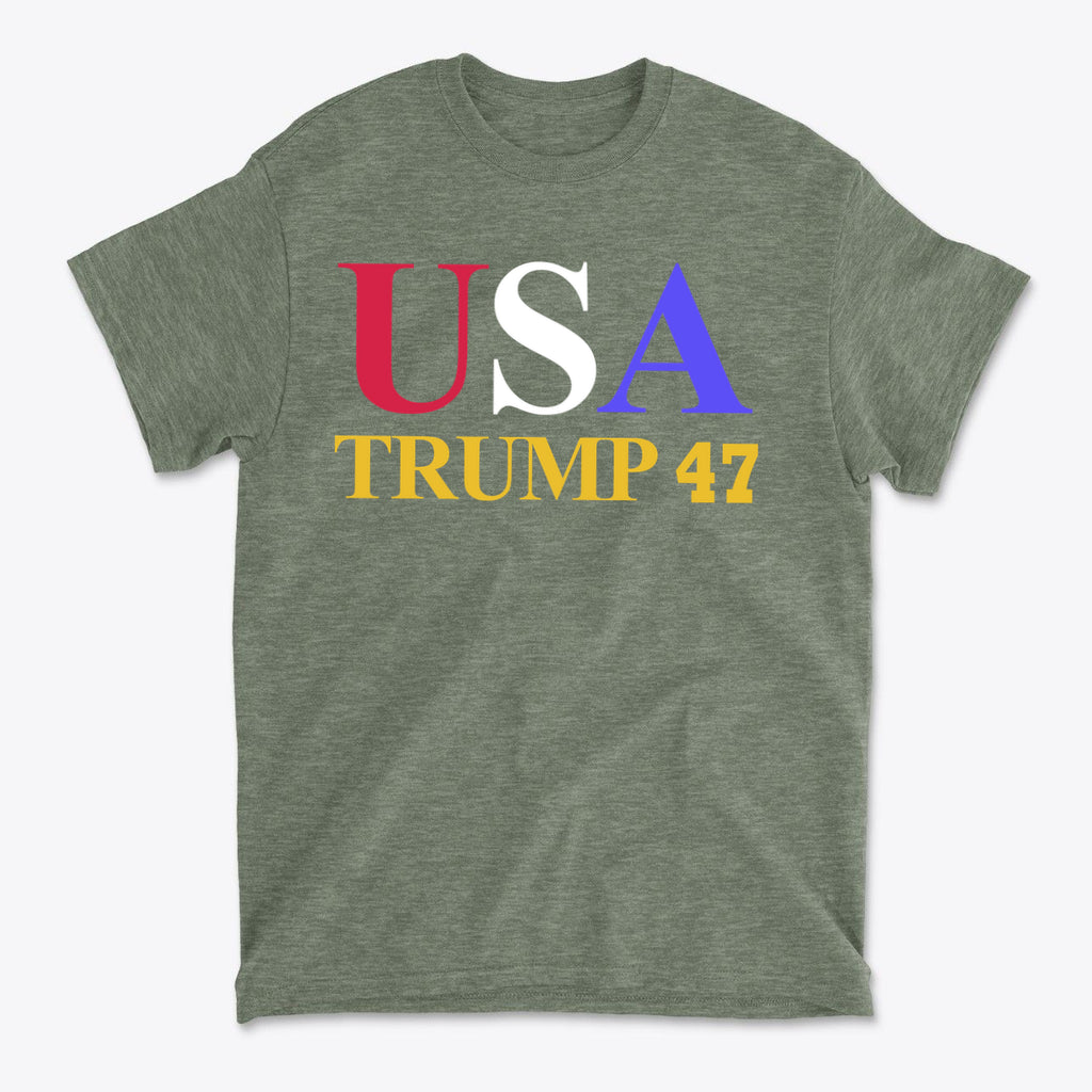 USA Trump 47 American Pride Graphic Shirt Design