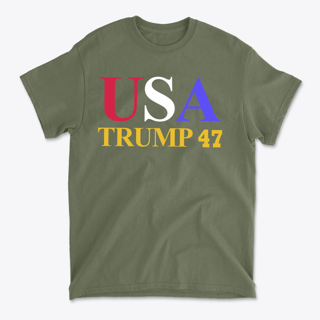 USA Trump 47 American Pride Graphic Shirt Design