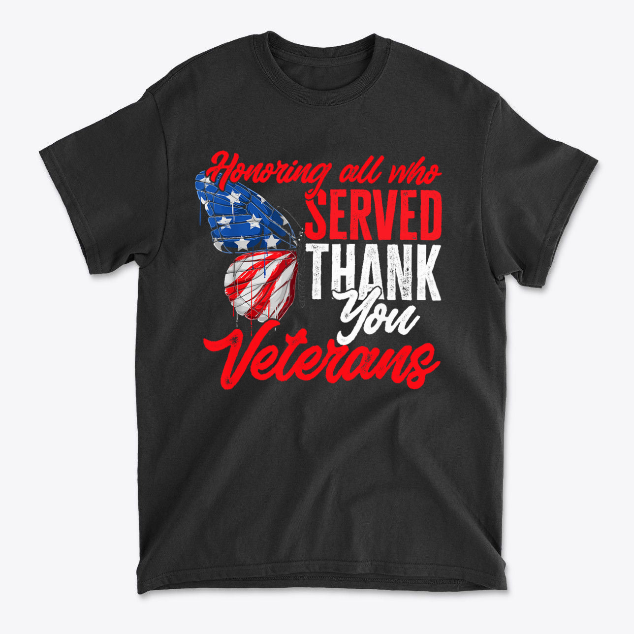 Honoring All Who Served Thank You Veterans