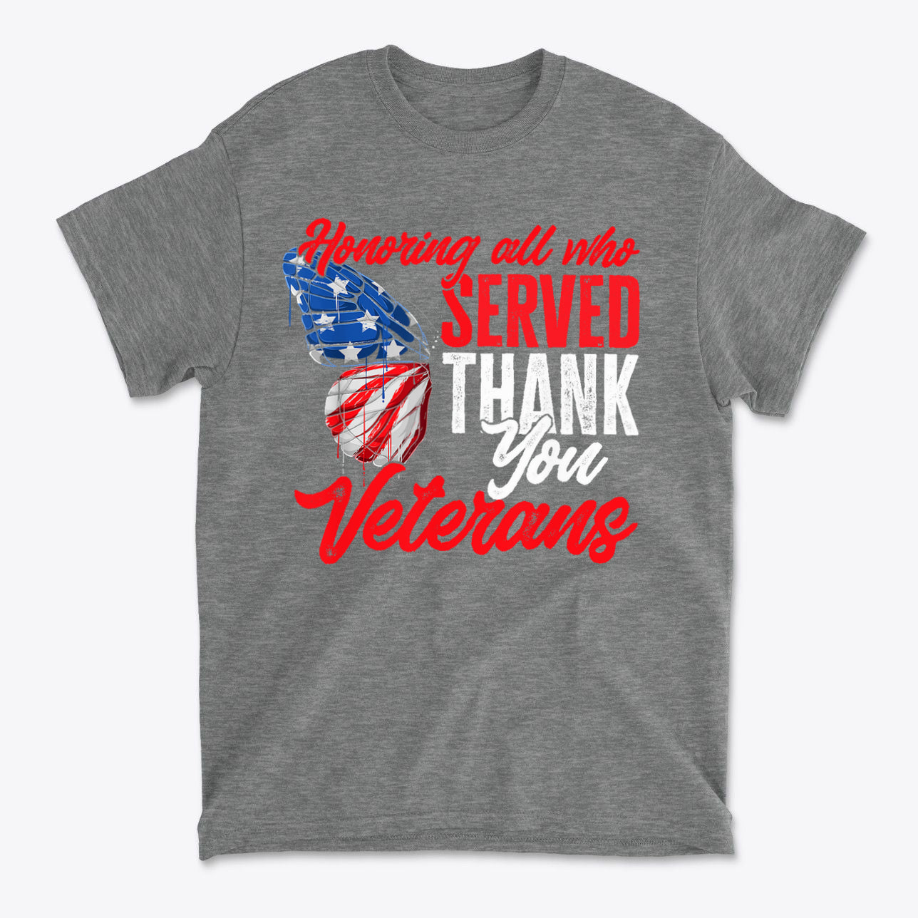 Honoring All Who Served Thank You Veterans