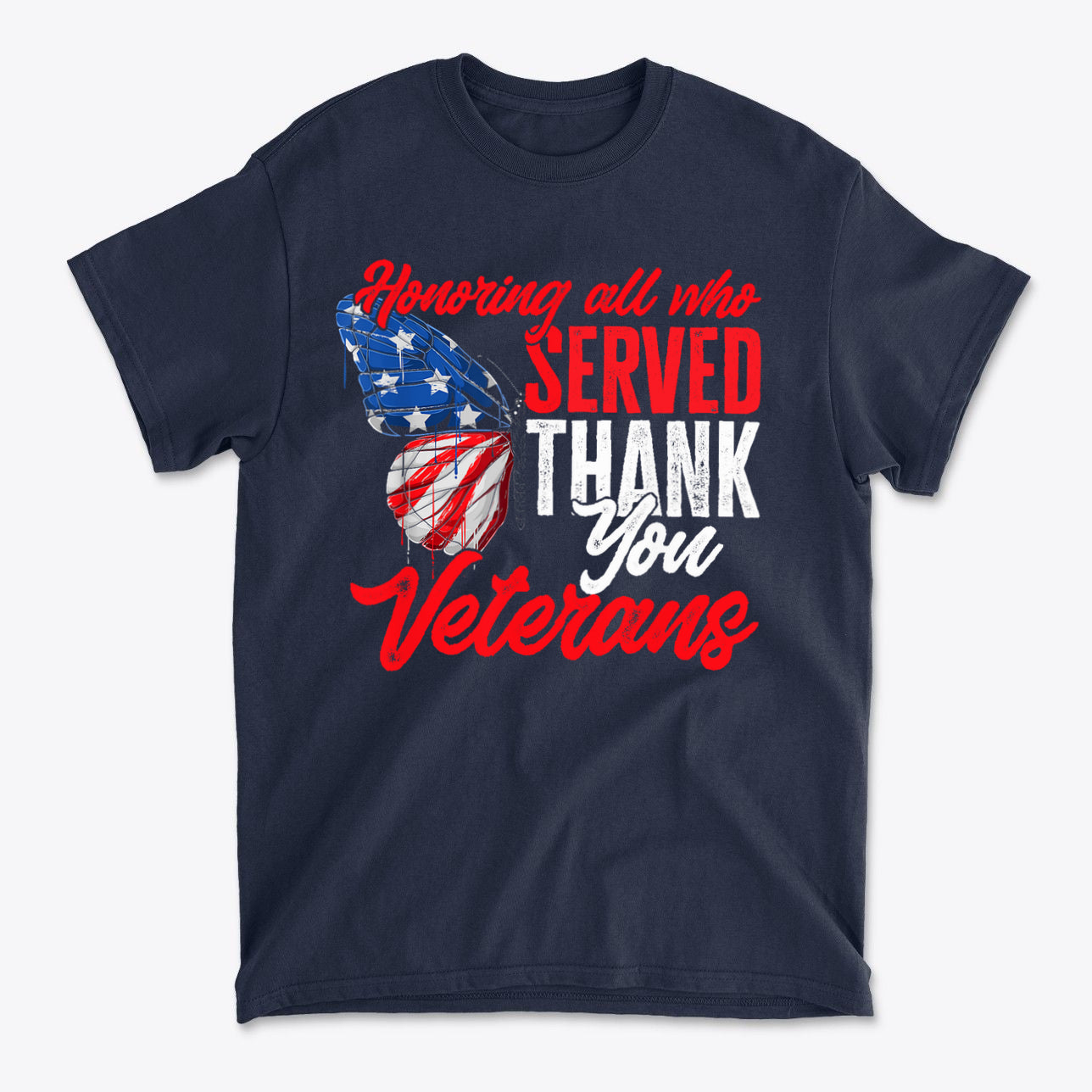 Honoring All Who Served Thank You Veterans