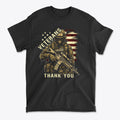 Veterans Thank You Patriotic Appreciation Graphic T-Shirt