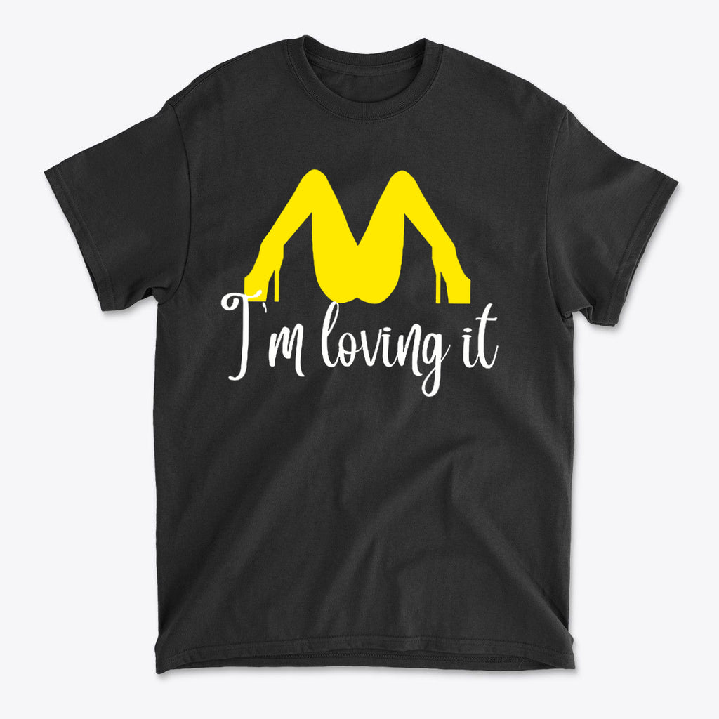 Im Loving It Fun Casual Graphic T Shirt Design
