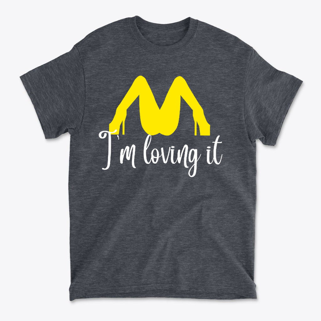 Im Loving It Fun Casual Graphic T Shirt Design