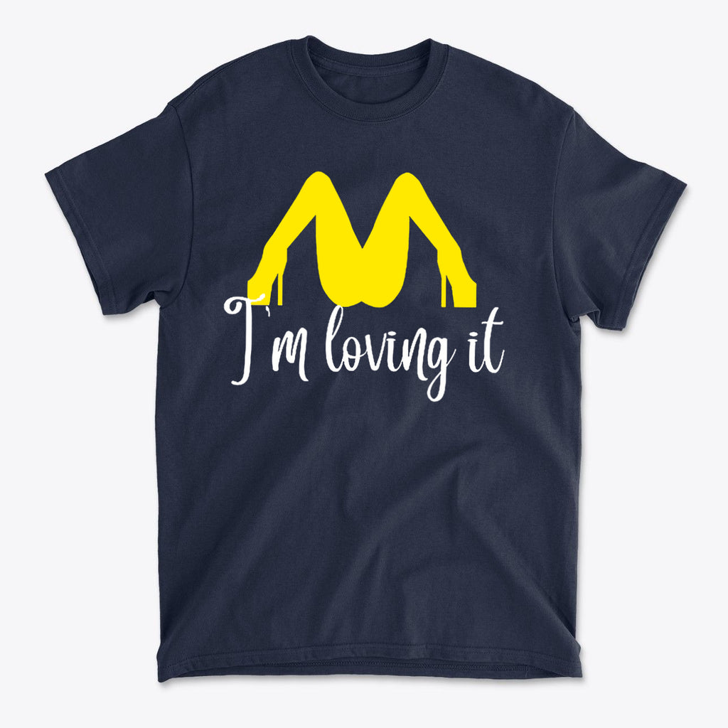 Im Loving It Fun Casual Graphic T Shirt Design