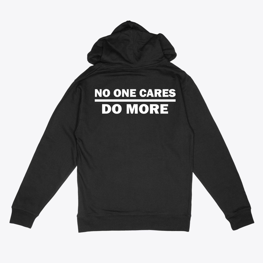 No One Cares Do More Fitness Hooded Sweatshirt