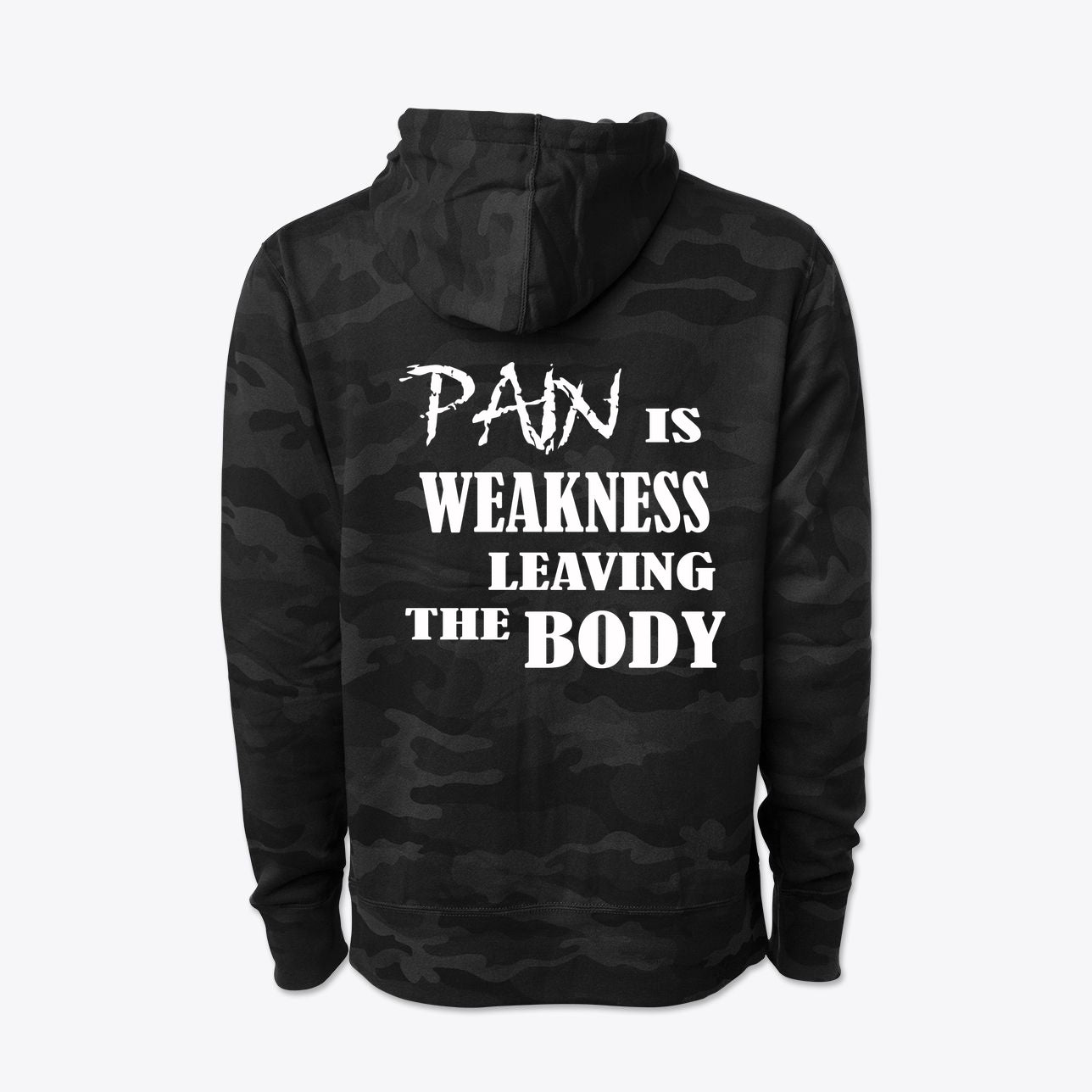Pain Is Weakness Leaving Body Training Hoodie Sweatshirt