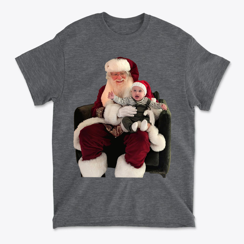 Cadens First Santa Sit Holiday Memory Graphic Tee