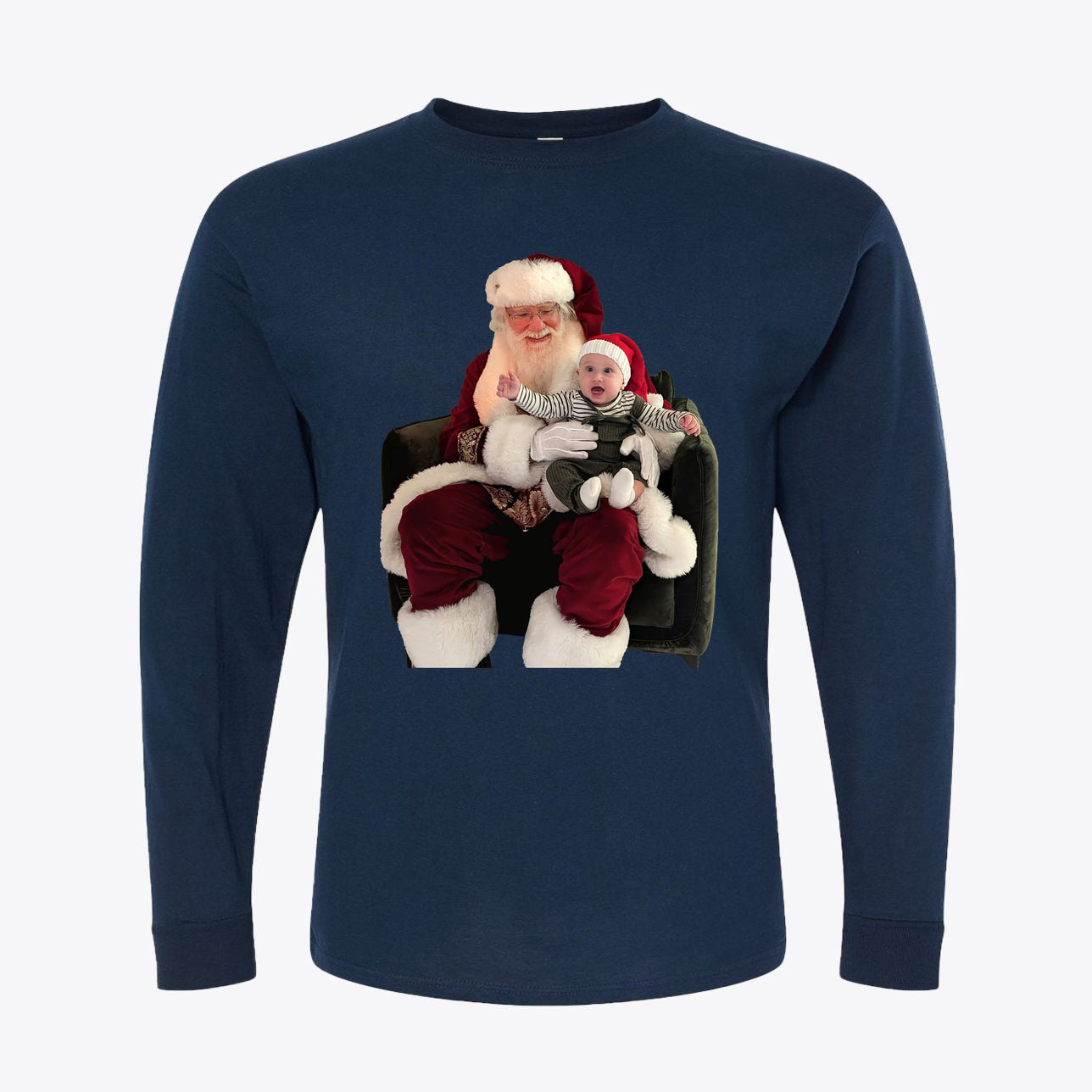 SP-front-DNY-2861Cadens First Christmas Cute Christmas Celebration Tee