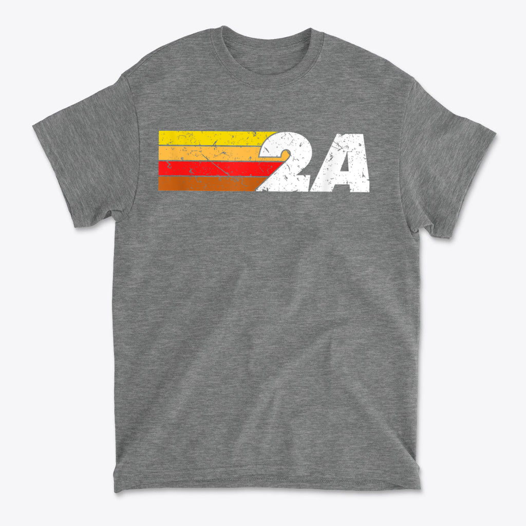 2A Strong Rights Statement Bold Casual Wear Tee