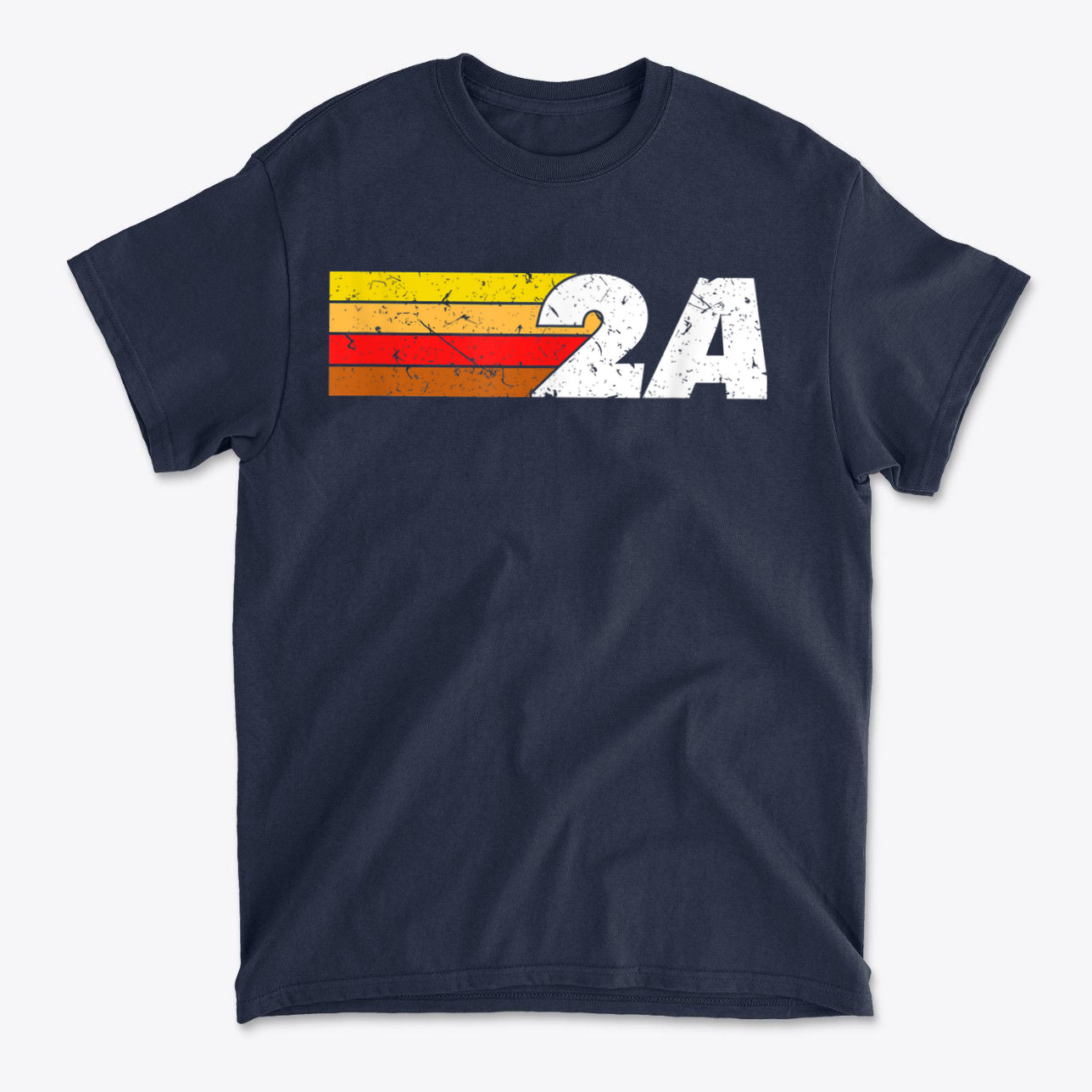 2A Strong Rights Statement Bold Casual Wear Tee