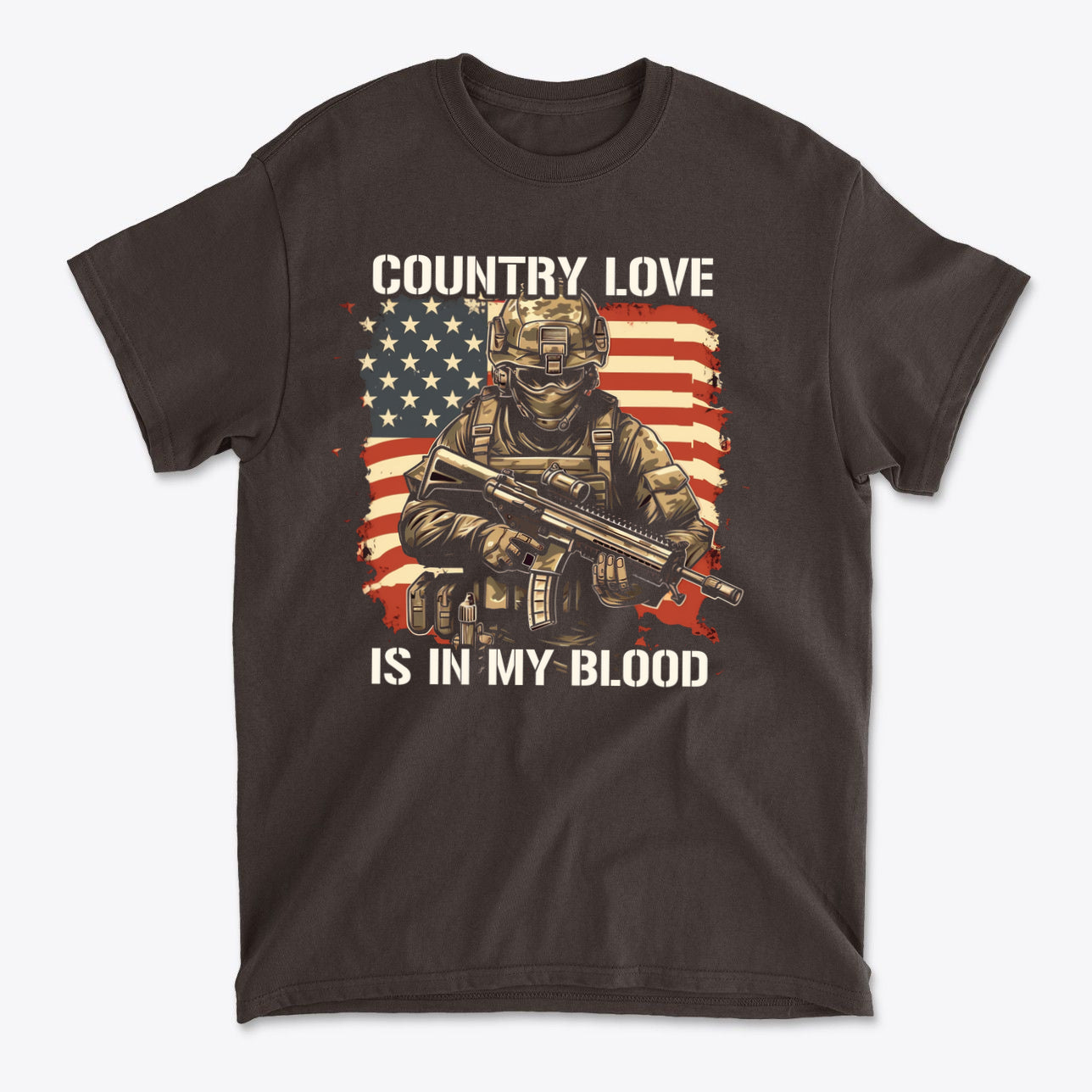 Country Love Is In My Blood Classic Country Style Shirt